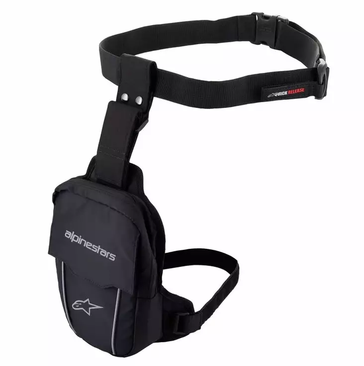 Alpinestars Laukku Thigh Bag Musta - Duell ajovarusteet - 35470 - 1