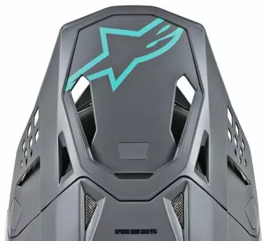 Alpinestars Lippa S-M8 - RADIUM Harmaa/sinivihreä - Duell ajovarusteet - 35970 - 1