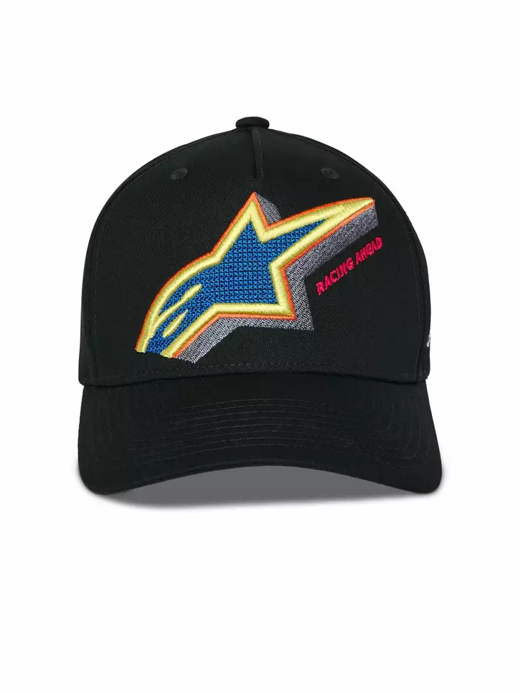 Alpinestars Lippis Lucid Snapback Tummanharmaa One Size - Duell ajovarusteet - 35750 - 1