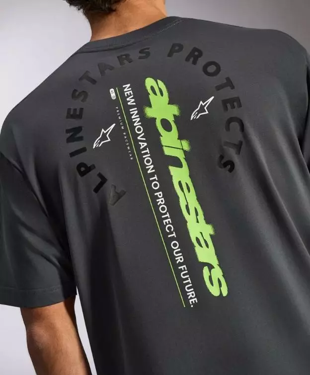 Alpinestars T-Paita Overhang oversized Harmaa, L - Duell ajovarusteet - 35360 - 1