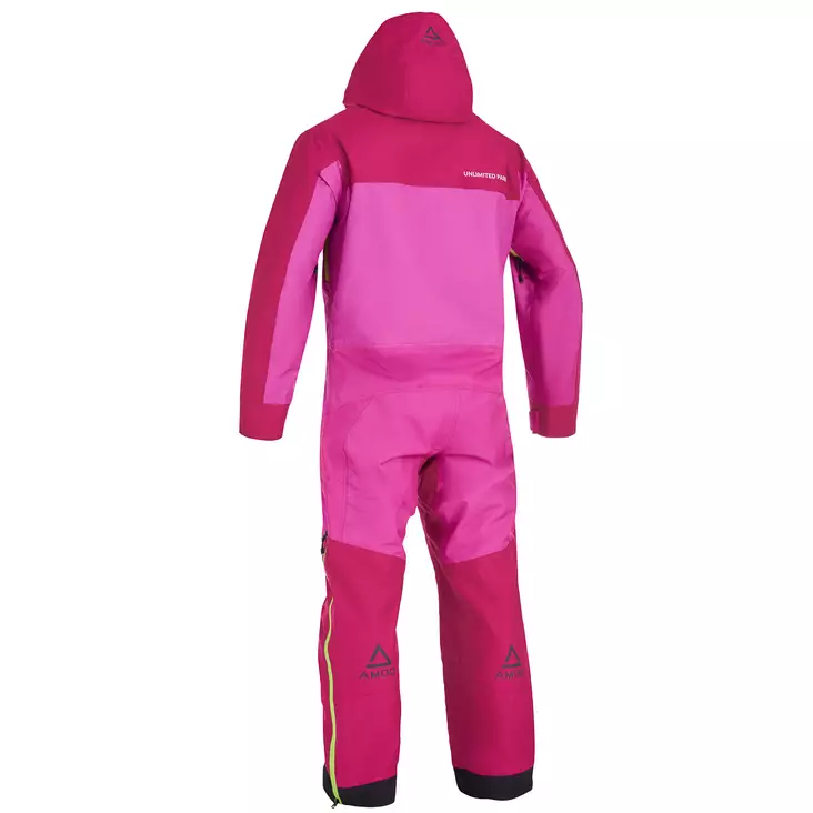 AMOQ Dynamic YOUTH Haalari Vuorellinen Fuchsia/Pinkki/Hivis, 160 - Duell ajovarusteet - 51470 - 1