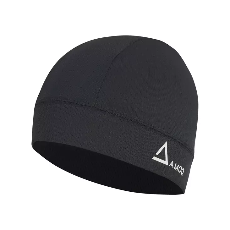 AMOQ Kypäräpipo Sweat Beanie Musta - Duell ajovarusteet - 52480 - 1