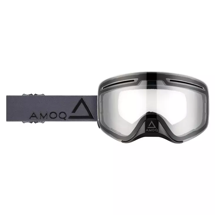 AMOQ Vision Vent+ Magnetic Ajolasit Tumman Harmaa-Musta - Kirkas - Duell ajovarusteet - 53010 - 1