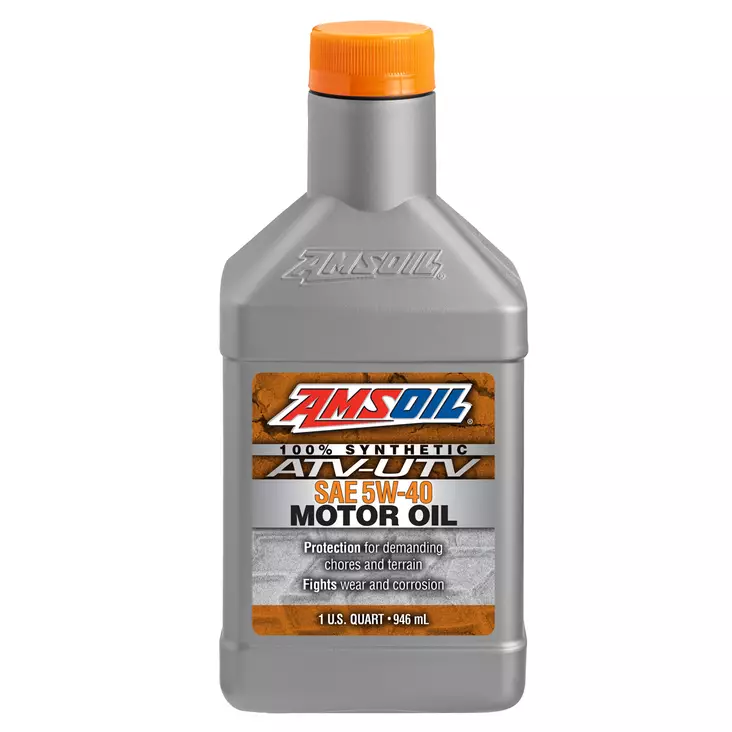 Amsoil 5W-40 Synthetic ATV/UTV Motor Oil 946ml - Duell öljyt ja muut nesteet - 62880 - 1