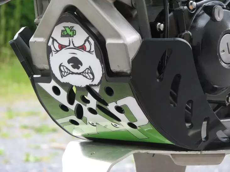 AXP Skid Plate Black Kawasaki KX450F 09-15 - Duell MP varaosat ja tarvikkeet - 86270 - 1