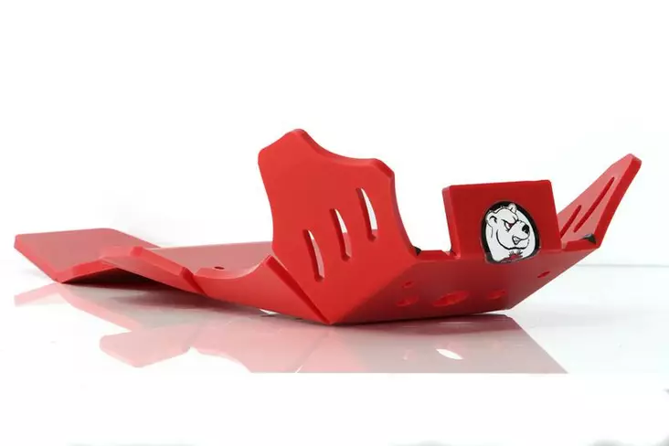 AXP Xtrem HDPE Skid Plate Red Gas-Gas EC250/EC300 21-23 - Duell MP varaosat ja tarvikkeet - 86760 - 1