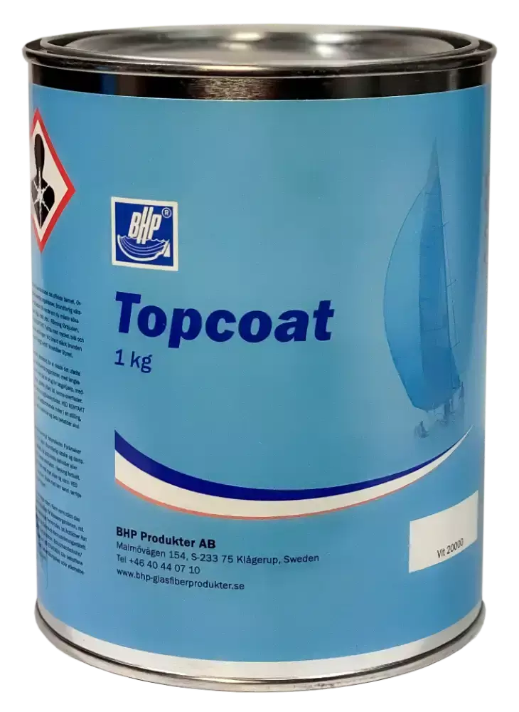 BHP Topcoat 1kg 20011 punainen - Duell venetarvikkeet - 136030 - 1