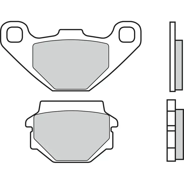 Brembo Jarrupalat Carbon-Ceramic - Duell MP varaosat ja tarvikkeet - 121820 - 1