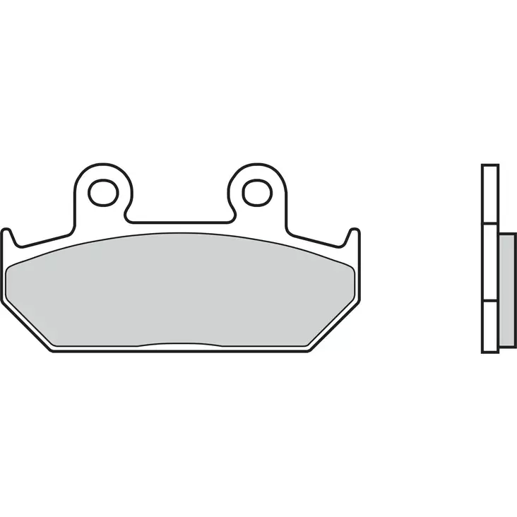 Brembo Jarrupalat Eteen Sintered Road - Duell MP varaosat ja tarvikkeet - 121680 - 1