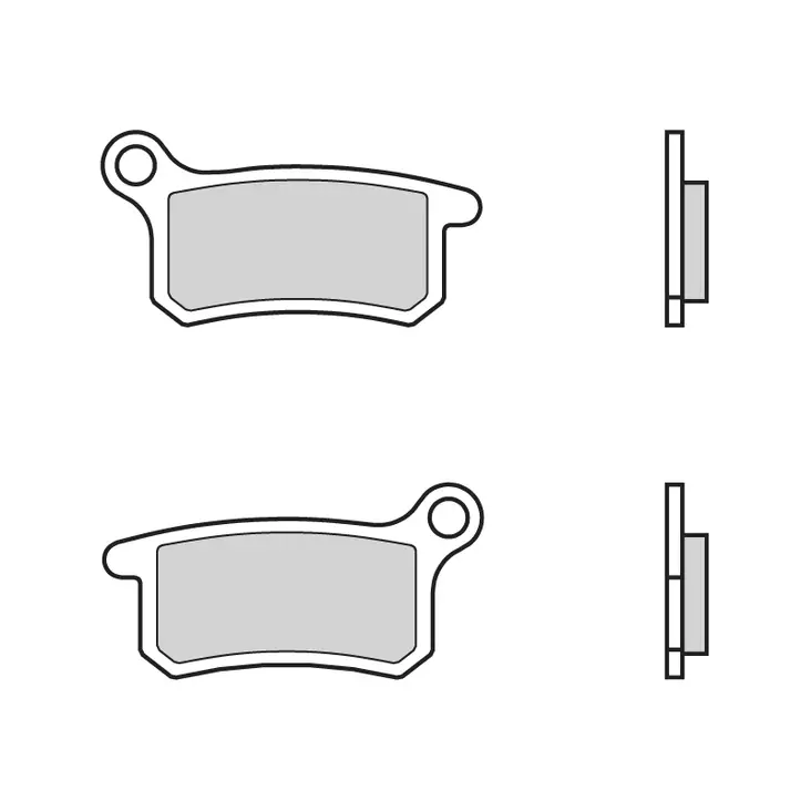 Brembo Jarrupalat Sintered Off-Road - Duell MP varaosat ja tarvikkeet - 122480 - 1