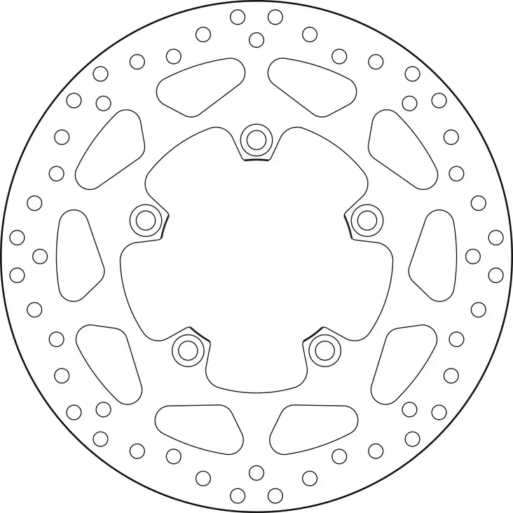Brembo Serie Oro jarrulevy - Duell MP varaosat ja tarvikkeet - 122100 - 1