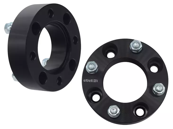 Bronco Levikepalat ATV 1,5"/38mm 4/110 M10 X 1.25mm pari Black - Duell ATV varaosat ja tarvikkeet - 29740 - 1