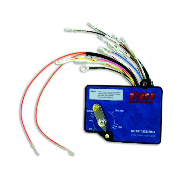 Cdi Elec. Yamaha Ignition Pack - 3 Cyl. 40/50HP (1989-94) - Duell venetarvikkeet - 137840 - 1