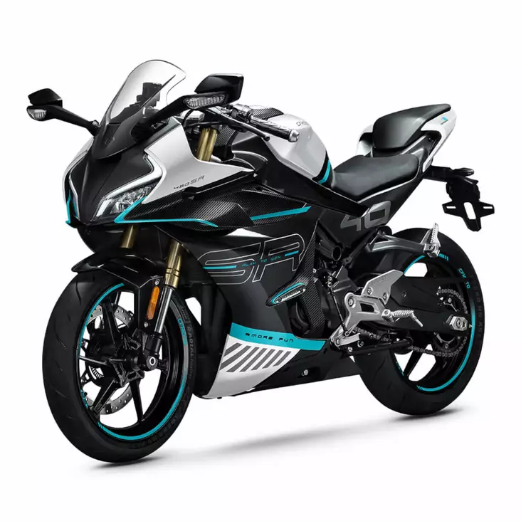 CFMOTO 450SR Valkoinen - CFMOTO moottoripyörät - 540 - 1