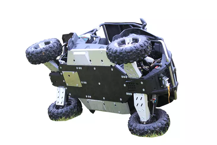 CFMOTO ZFORCE 600 EX Alumiini+Muovi-combo pohjapanssarisarja - CFMOTO Pohjapanssarit - 150 - 1