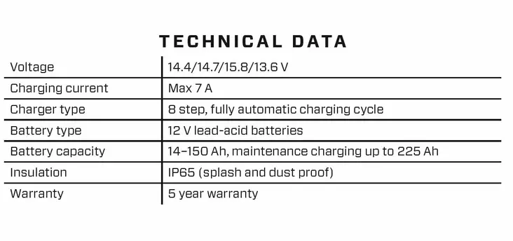 CTEK MXS 7.0 EU akkulaturi - Duell muut varaosat ja tarvikkeet - 131330 - 1