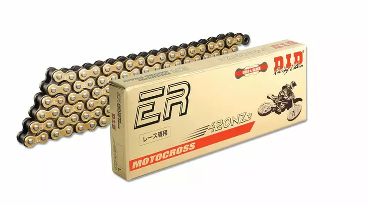 D.I.D 420NZ3 G&B Chain+Connecting link (RJ) - Duell MP varaosat ja tarvikkeet - 116790 - 1