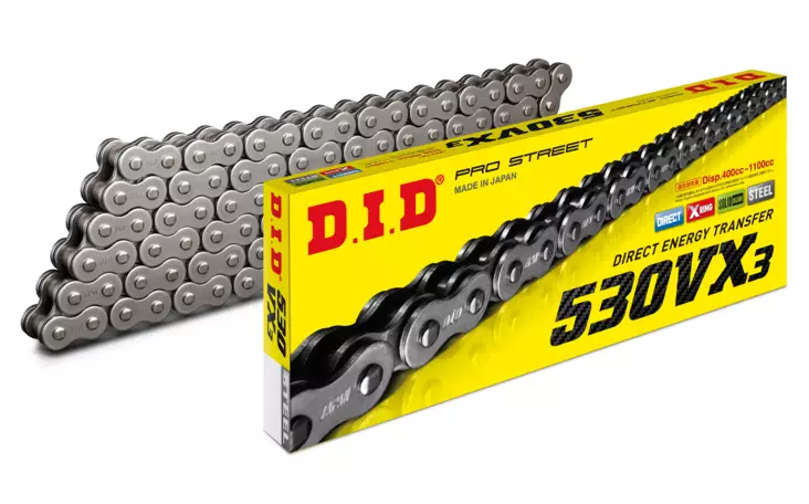 D.I.D 530VX3 Ketju+Niittil. (ZJ) - Duell MP varaosat ja tarvikkeet - 116590 - 1