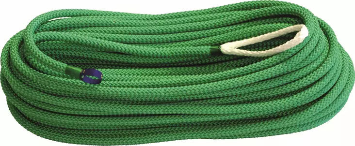 Dynamic halyard w spliced eye Green 8mm x 25m - Duell venetarvikkeet - 66240 - 1
