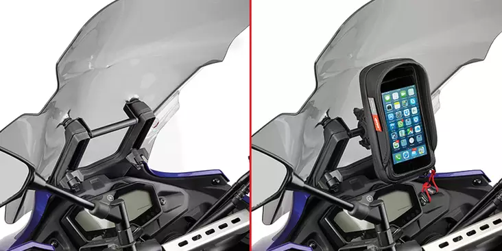 Givi Fairing upper bracket behind the windshield MT-07 Tracer (16) - Duell MP varaosat ja tarvikkeet - 104480 - 1