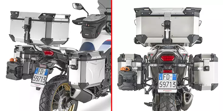 Givi Pannier Holder Honda XL750 Transalp (2023) - Duell MP varaosat ja tarvikkeet - 102560 - 1