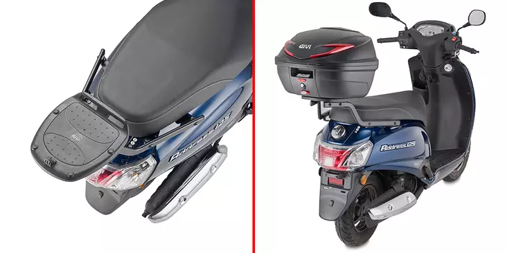 Givi Rear Rack Suzuki Address 125 (2023) - Duell MP varaosat ja tarvikkeet - 102580 - 1