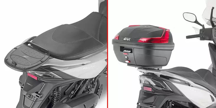 GIVI SPEC.RACK KYMKO AGILITY 300 - Duell MP varaosat ja tarvikkeet - 102540 - 1