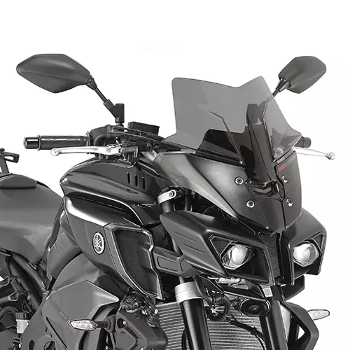 Givi Specific low sports screen gloss black 36 x 36 cm MT-10 (16-17) - Duell MP varaosat ja tarvikkeet - 100510 - 1