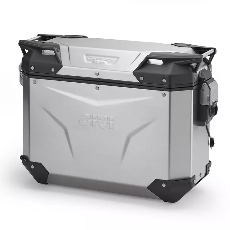 Givi Trekker Outback EVO alum. side-case left 37 ltr sold without lock - Duell MP varaosat ja tarvikkeet - 104860 - 1