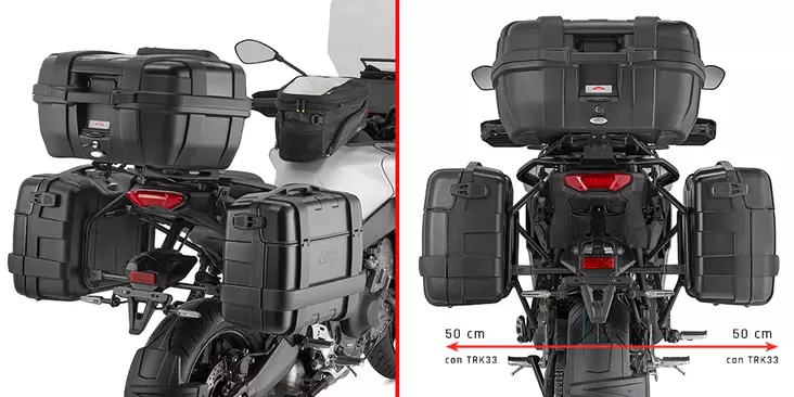 Givi Tub.Pann.Hol. Yamaha Tracer 9GT GT+ '25 - Duell MP varaosat ja tarvikkeet - 103080 - 1