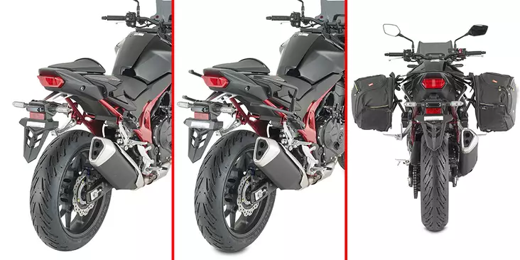 Givi Tubular Holder Honda Cb500 Hornet '24 - Duell MP varaosat ja tarvikkeet - 101890 - 1