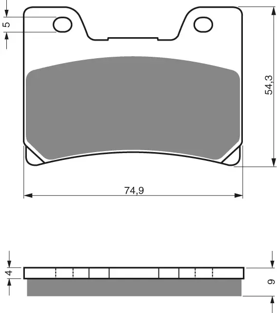 GOLDFREN Jarrupalat 028 Ceramic Carbon S3 - Duell MP varaosat ja tarvikkeet - 67830 - 1
