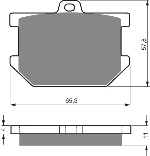 GOLDFREN Jarrupalat 082 Ceramic carbon AD - Duell MP varaosat ja tarvikkeet - 67520 - 1