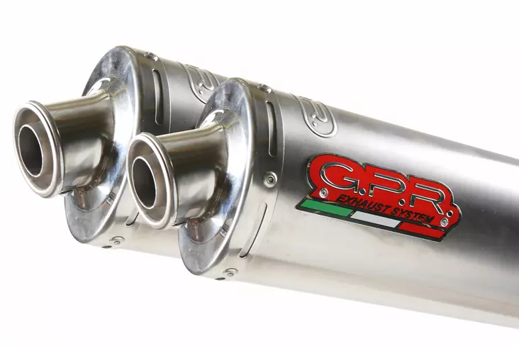 GPR Ducati Monster S2R 800 2004/07 EC-Approv. silencer with mid-full line Titan - Duell MP varaosat ja tarvikkeet - 111700 - 1