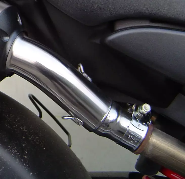 GPR Honda Hornet 900 2002/05 Pair EC-Approv. slip-on exhaust Deeptone Inox - Duell MP varaosat ja tarvikkeet - 107970 - 1