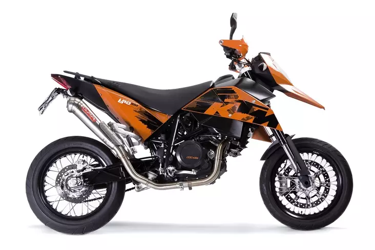 GPR Ktm Supermoto 690 2007/09 EC-Approv. full line exhaust Powercone Evo - Duell MP varaosat ja tarvikkeet - 110800 - 1