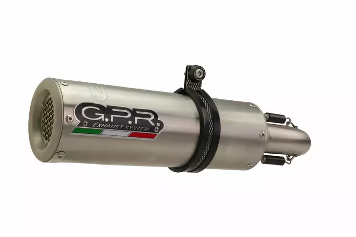 GPR Suzuki Sv 650 - S 2003/10 EC-Approv. silencer with mid-full line M3 Inox - Duell MP varaosat ja tarvikkeet - 105690 - 1