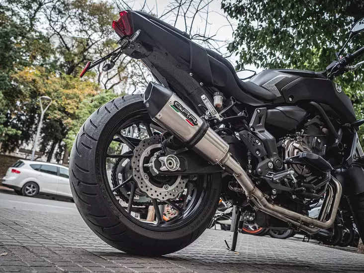 GPR Yamaha Mt-07 2014/2016 e3 EC-Approv. full line exhaust Gpe Ann. Titaium - Duell MP varaosat ja tarvikkeet - 105470 - 1