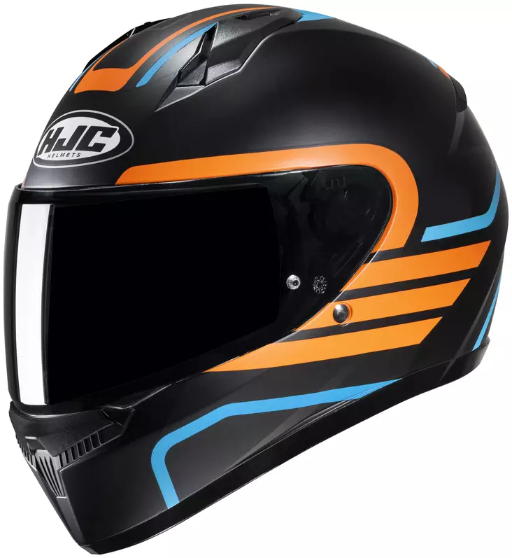 HJC Kypärä C10 Lito Musta/Oranssi/Sininen MC27SF S 55-56cm - Duell ajovarusteet - 56230 - 1
