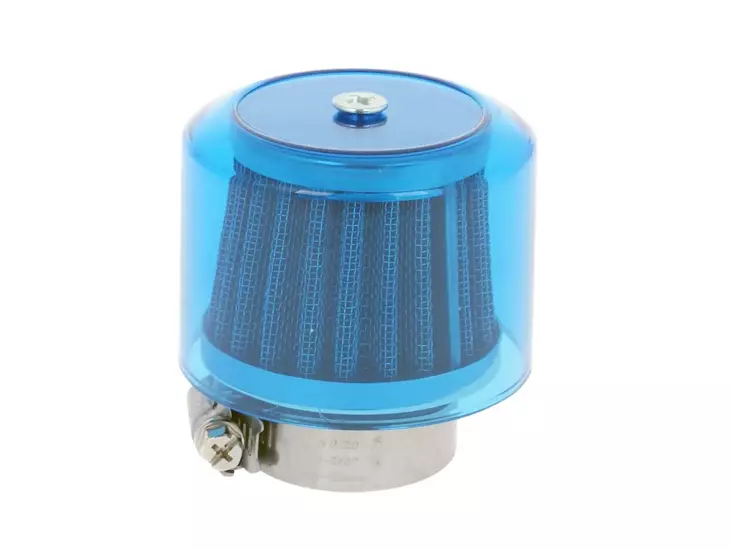 Ilmasuodatin Air-System Sininen Kiinitys Ø 38mm (Ø 70mm x p. 55mm) - Duell mopojen varaosat ja tarvikkeet - 115310 - 1
