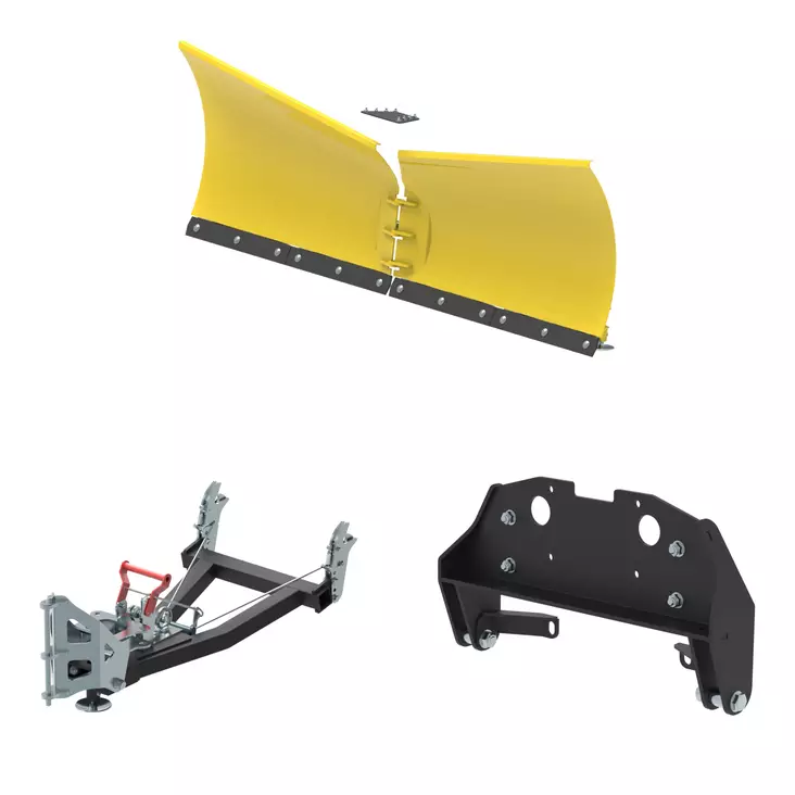 Iron Baltic 1500 mm ETUKIINNITTEINEN G2-nivelaurapaketti - Etukiinnitteiset aurapaketit - 660 - 1