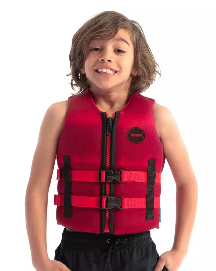 JOBE Neoprene lasten kelluntaliivi punainen 152 - Duell venetarvikkeet - 133960 - 1