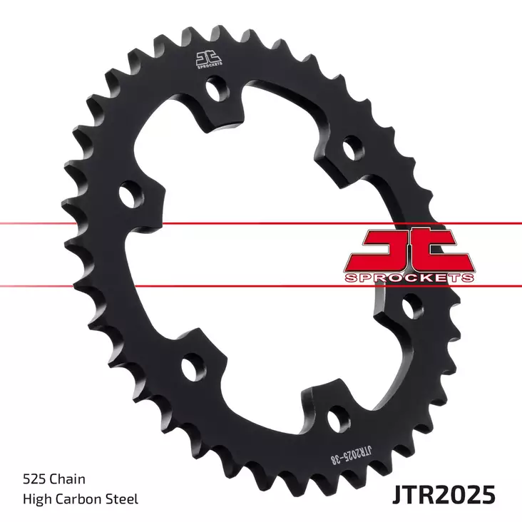 JT Rear Sprocket JTR2025.38 - Duell MP varaosat ja tarvikkeet - 117840 - 1