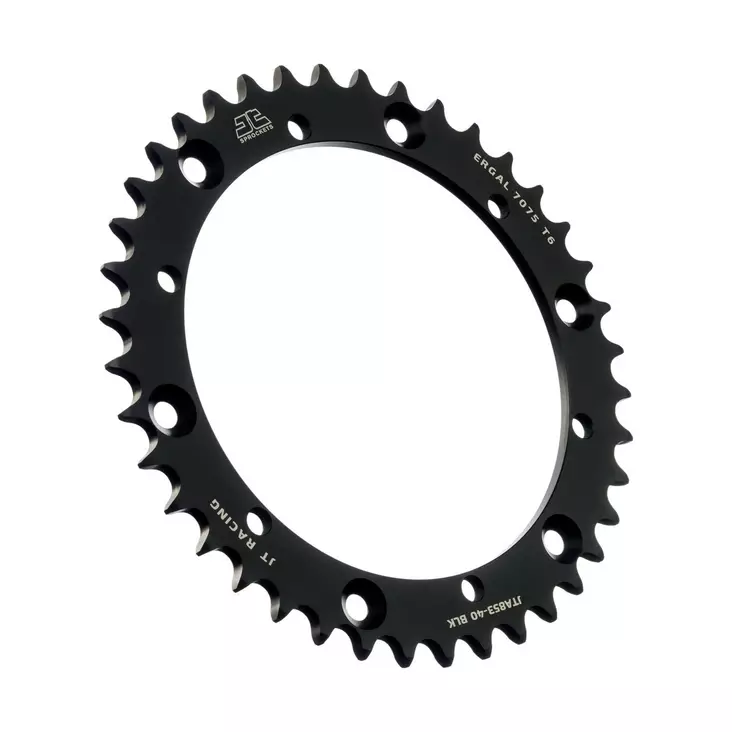 JT Takaratas Alumiini 7075 T6 Musta JTA853.48BLK - Duell MP varaosat ja tarvikkeet - 118710 - 1