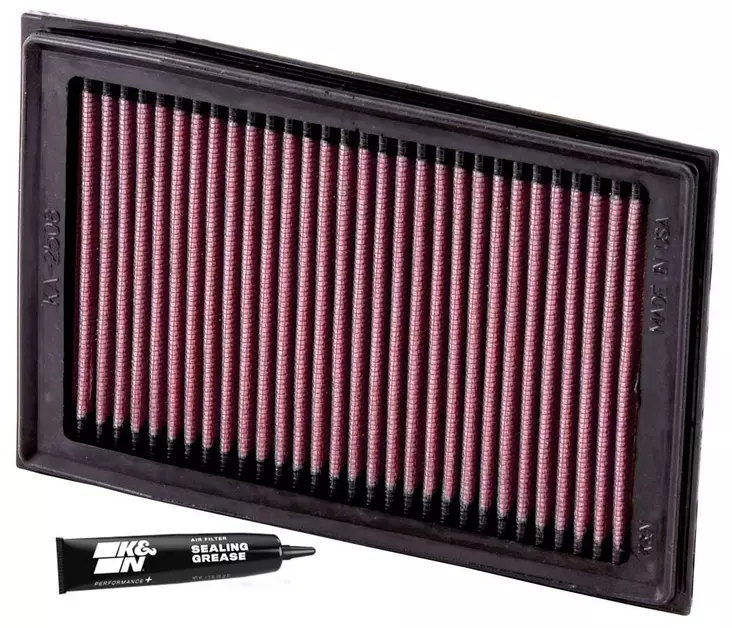 K&N Airfilter Kawasaki Ex250R Ninja: 2008-2017 - Duell MP varaosat ja tarvikkeet - 129070 - 1