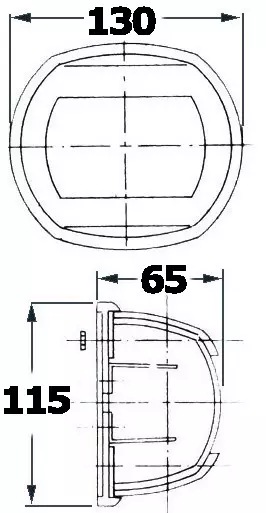Kulkuvalo Maxi 20 RST 24V - vihreä - Duell venetarvikkeet - 7510 - 1