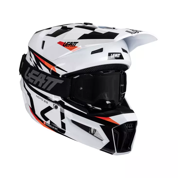 Leatt Helmet Kit Moto 3.5 V25 White, M 57-58cm - Duell ajovarusteet - 45140 - 1