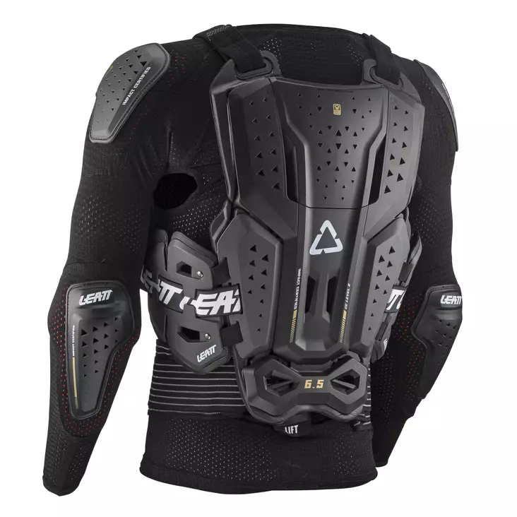 Leatt Suojatakki 6.5 Musta/Harmaa XXL 184-196cm - Duell ajovarusteet - 44870 - 1