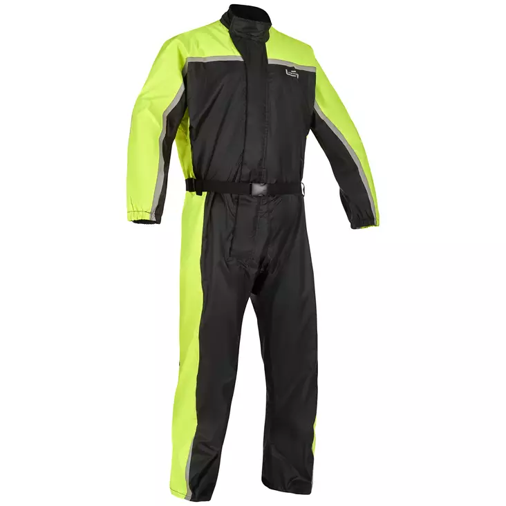 Lindstrands sadehaalari Sidvallen one piece Musta/HV keltainen, S - Duell ajovarusteet - 29980 - 1