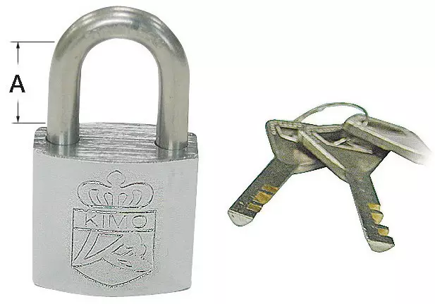 Lukko 50x31mm RST - Duell venetarvikkeet - 5190 - 1